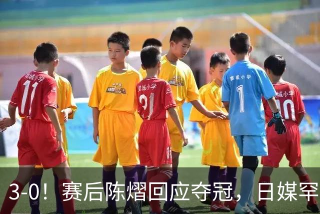 3-0！赛后陈熠回应夺冠，日媒罕见表态，张本美和发声