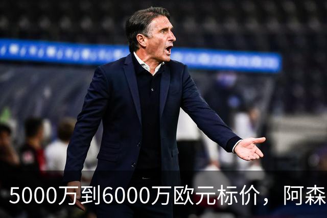 5000万到6000万欧元标价，阿森纳追国米中场遇四队竞争